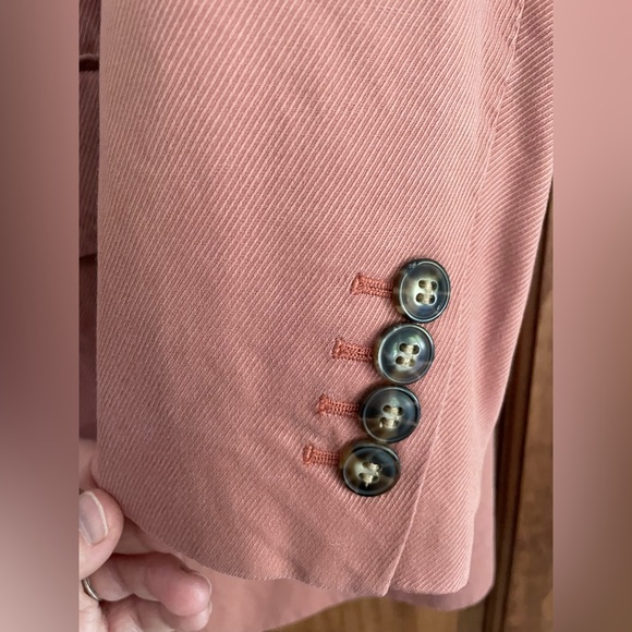 Madewell Larsen Oversized Blazer Jacket, Rose Colored. Woman’s Size 2X - Picture 6 of 12